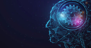 Artistic representation of AI technology.